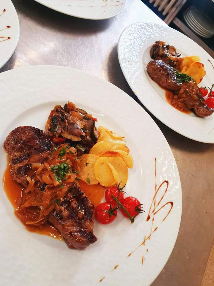 Menu restaurant Thoux
