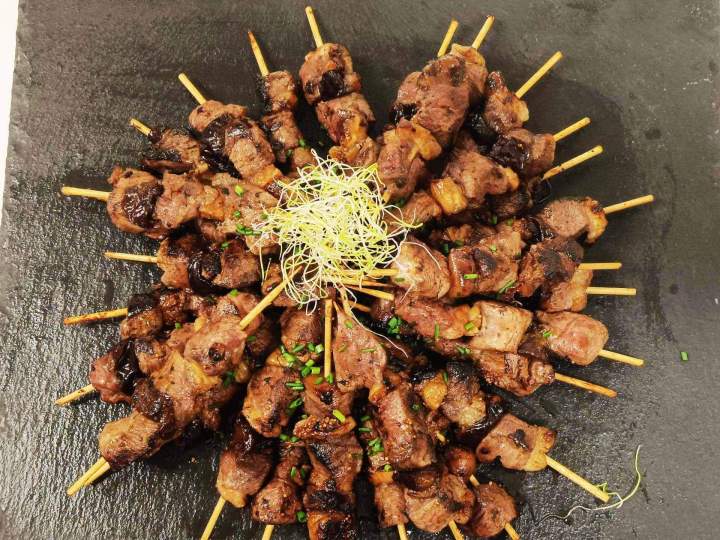 Brochettes de viande Thoux